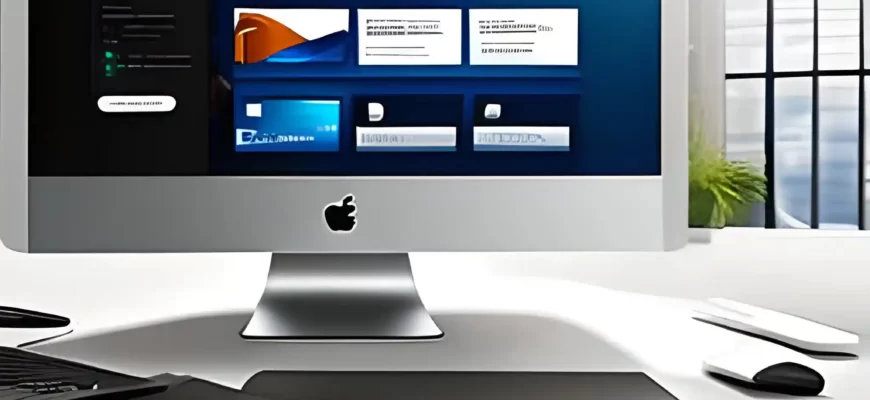 Компьютер на столе - создание сайта